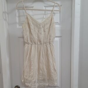 Abercrombie & Fitch Cream Lace Dress